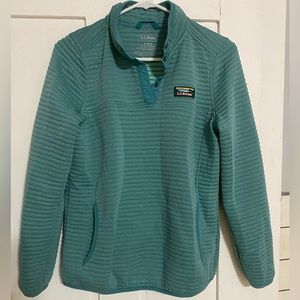 Womens L.L. Bean Airlight Knit Pullover Sweatshirt